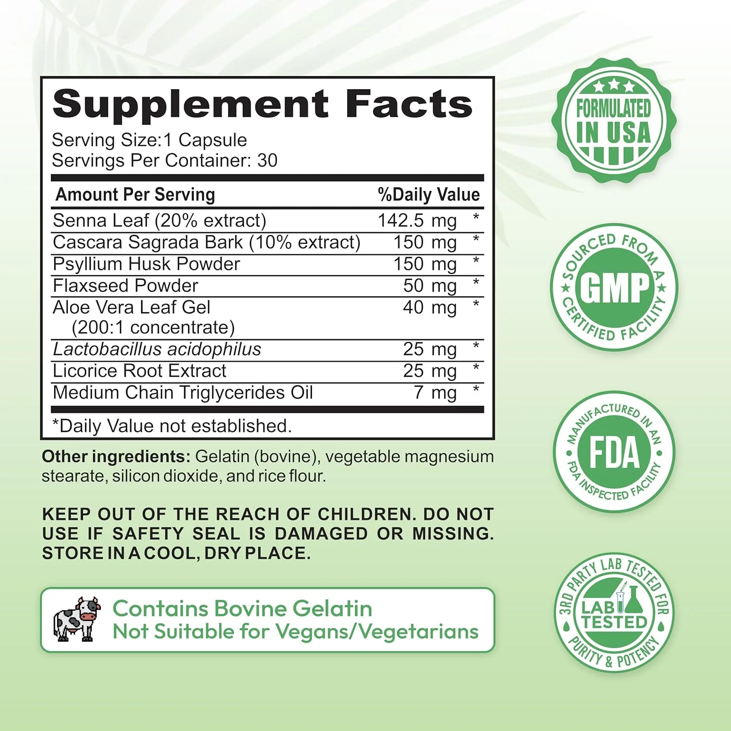 پاکسازی کننده روده 15 روزه برای بانوان - قرص های سم زدای طبیعی با گیاهان، فیبر و پروبیوتیک ها - رفع نفخ و یبوست، کاهش وزن و تنظیم سلامت روده - 30 کپسول پاکسازی کننده روده 15 روزه برای بانوان - قرص های سم زدای طبیعی با گیاهان، فیبر و پروبیوتیک ها - رفع نفخ و یبوست، کاهش وزن و تنظیم سلامت روده - 30 کپسول