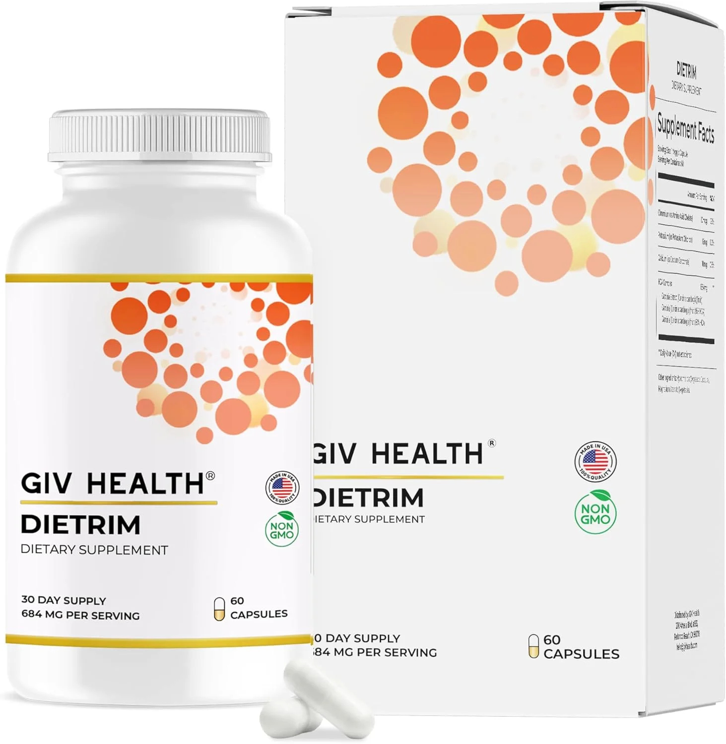 دایترِیم - مکمل کاهش اشتها و کمک به مدیریت وزن و ارتقای سبک زندگی سالم برای بزرگسالان