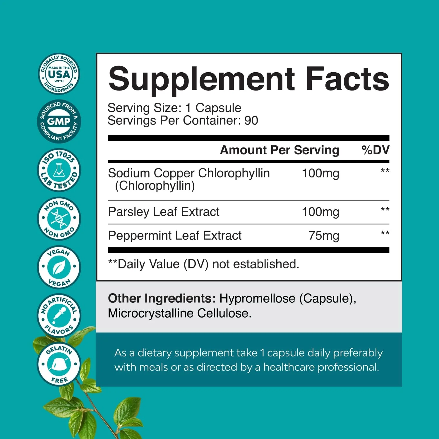 مجموعه قرص های گیاهی ادرارآور قوی با عصاره برگ قاصدک و چای سبز برای رفع نفخ و کپسول های کلروفیل برای پاکسازی و سم زدایی بدن با عصاره نعناع و جعفری