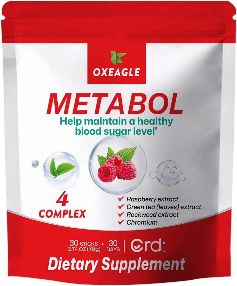 مکمل اشتها آور اوکس ایگل برای زنان و مردان با کتون تمشک برای سلامت روده و ایمنی. (1)