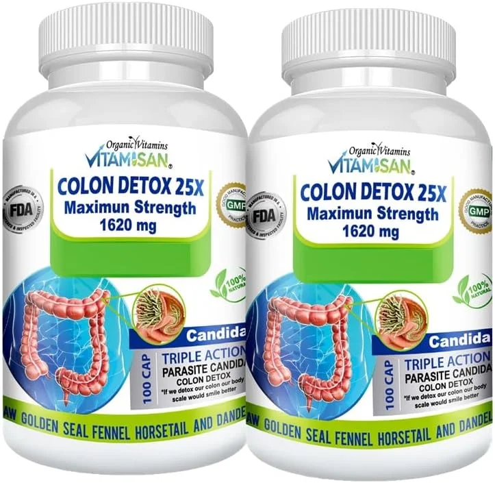 ویتامینسان 2 پاک کننده روده بزرگ و سم زدا محافظ فلور طبیعی، مراقبت اضافی گیاهی از روده بزرگ 200 کپسول، پروبیوتیک - پری بیوتیک فلور طبیعی روده و حمایت از نظم
