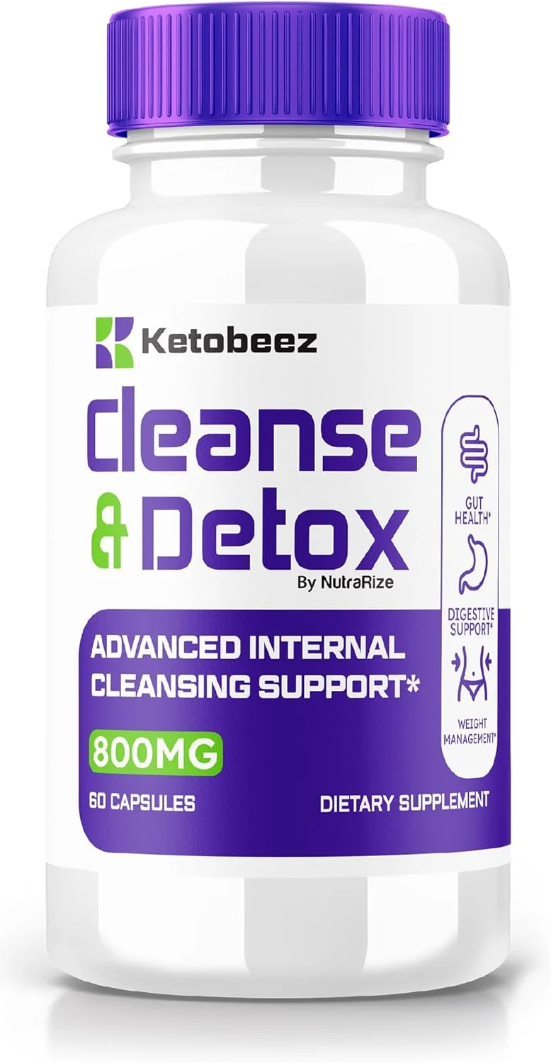 قرص های کاهش وزن Ketobeez، فرمول پیشرفته پاکسازی و سم زدایی، مکمل ممتاز کتو، پشتیبانی کامل طبیعی از پاکسازی داخلی، نظرات رسمی پاستیل های Keto Beez (60 کپسول)