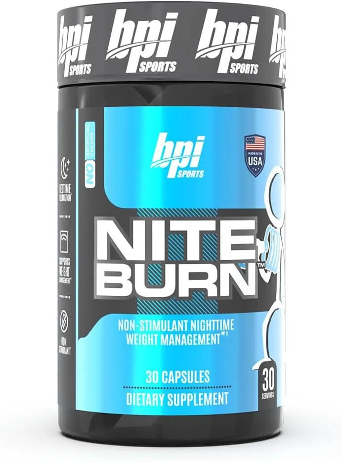 مجموعه کپسول های چربی سوز شبانه Nite Burn و چربی سوز فوق العاده قوی B4 از BPI Sports - 60 سروینگ