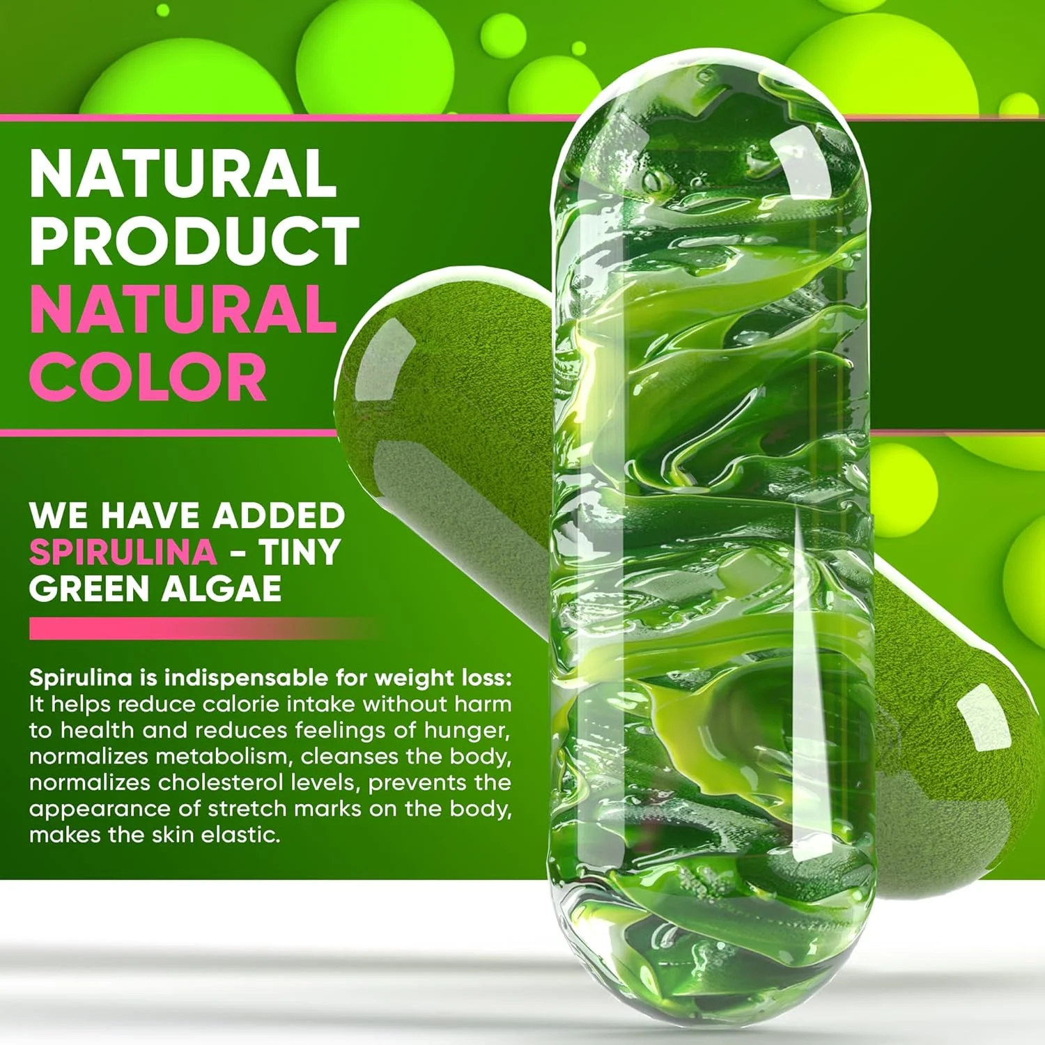 کپسول های رژیمی کاهش وزن، سرکوب کننده طبیعی اشتها، چربی سوز روز و شب برای زنان و مردان با عصاره سیب، عصاره دانه قهوه سبز، مکمل تقویت کننده متابولیسم - 60 عدد