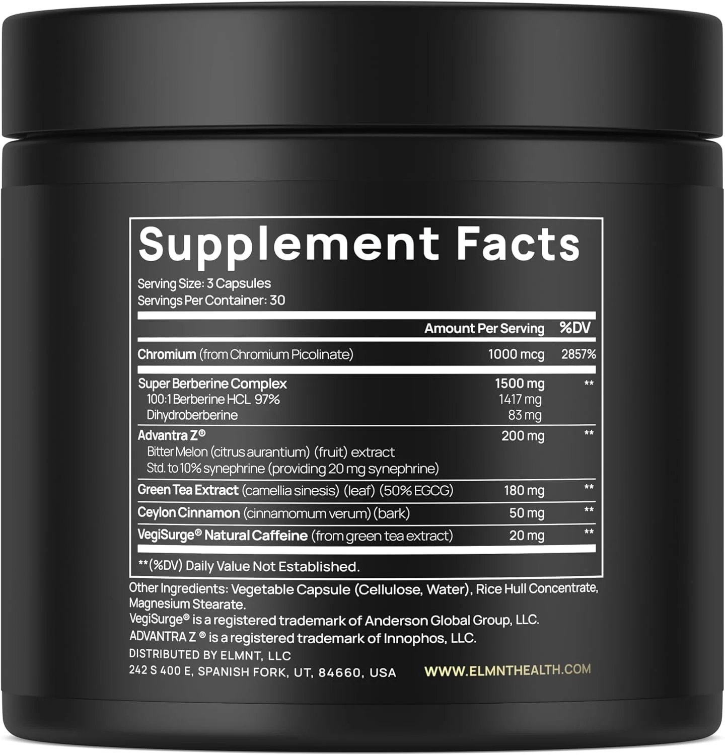 مکمل کاهش وزن بربرین GLP-1 با 141,500 میلی‌گرم + دی‌هیدروبربرین، دارچین سیلان، پیکولینات کروم، خربزه تلخ - قرص‌های سرکوب‌کننده اشتها طبیعی بربرین 1500 میلی‌گرمی با قدرت 100 برابر برای زنان