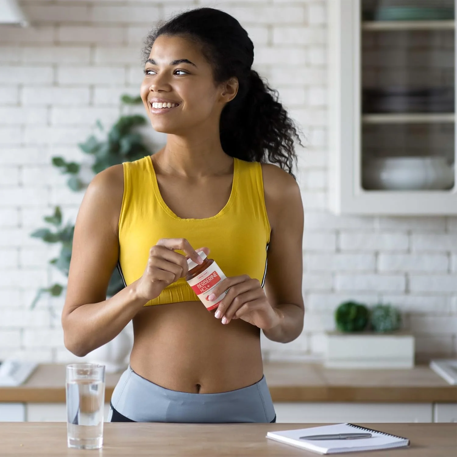 مکمل بربرین (غیر تراریخته و گیاهی) کپسول های بربرین HCL به همراه خربزه تلخ و عصاره برگ بانابا - 500 میلی گرم بربرین در هر عدد، 1000 میلی گرم در هر وعده - فعال کننده متابولیک AMPK - 120 کپسول