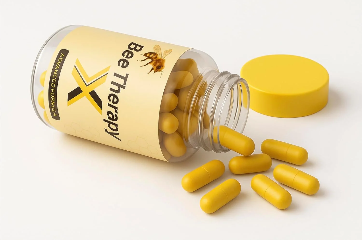 مکمل غذایی زهر زنبور عسل X - ترکیب گلوکزامین زردچوبه، بهبود سلامت مفاصل، تحرک و راحتی - قرص های فوق العاده قوی - کمپلکس سلامت طبیعی - بسته 180 کپسولی 3 عددی