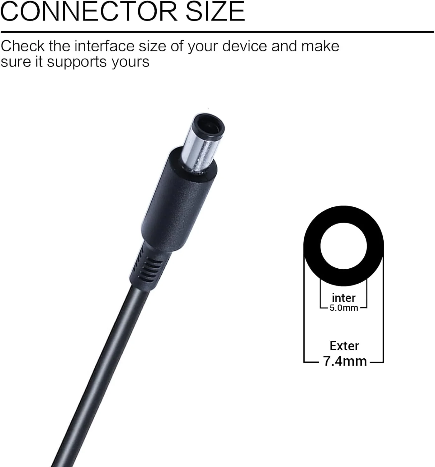 شارژر لپ تاپ 65 واتی جایگزین برای اچ پی کامپک پرزاریو Cq56 Cq57 Cq58 Cq61 Cq60 پاویلیون DV6 DV7 پروبوک 6470b 4530s 4340s 4540s 6460b 6560b 6555b 6570b الیت بوک 840 G1 G2 2570p منبع تغذیه 7.4*5.0mm شارژر لپ تاپ 65 واتی جایگزین برای اچ پی کامپک پرزاریو Cq56 Cq57 Cq58 Cq61 Cq60 پاویلیون DV6 DV7 پروبوک 6470b 4530s 4340s 4540s 6460b 6560b 6555b 6570b الیت بوک 840 G1 G2 2570p منبع تغذیه 7.4*5.0mm