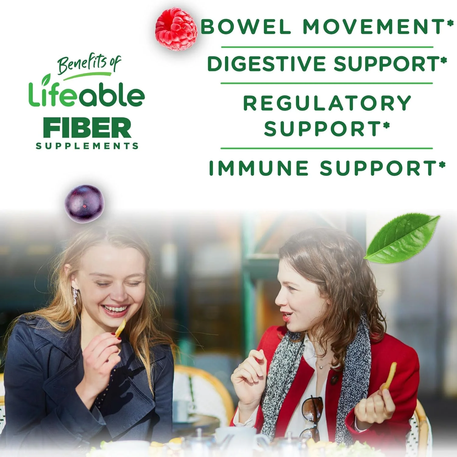 پاستیل فیبر بدون شکر لایف ایبل برای بزرگسالان | 4 گرم | پاستیل مکمل فیبر با طعم عالی | مناسب برای کتو، بدون گلوتن، وگان، فیبر پری بیوتیک غیر تراریخته | برای سلامت دستگاه گوارش | 90 عدد پاستیل