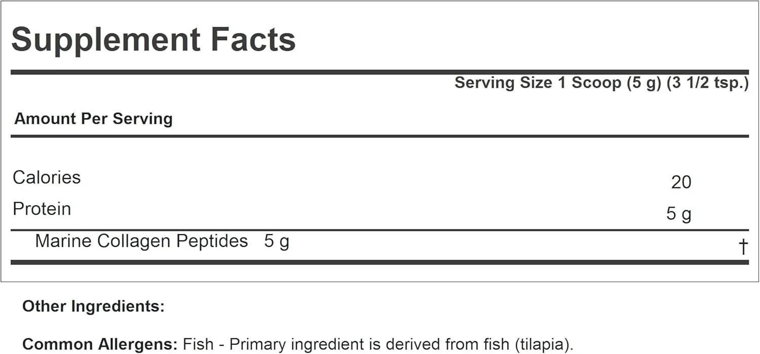 پپتیدهای کلاژن دریایی اندرو لِسمن، 30 سروینگ - پشتیبانی از پوست نرم، صاف و درخشان و مفاصل راحت. خالص. فوق العاده محلول، بدون طعم ماهی، بدون مواد افزودنی، غیر تراریخته