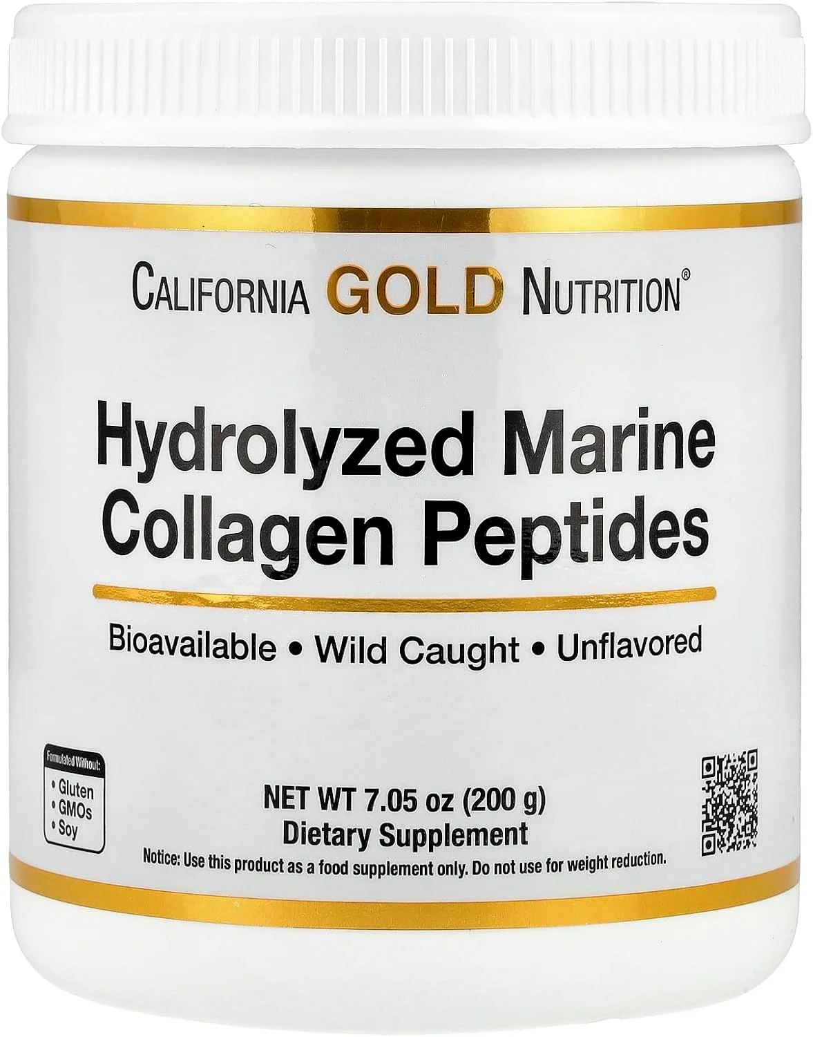 پودر پپتیدهای کلاژن California Gold Nutrition با اسید هیالورونیک، پشتیبانی از سلامت مو، پوست، ناخن، مفاصل و استخوان ها، غیر GMO، بدون گلوتن و لبنیات، بدون طعم، 200 گرم پودر پپتیدهای کلاژن California Gold Nutrition با اسید هیالورونیک، پشتیبانی از سلامت مو، پوست، ناخن، مفاصل و استخوان ها، غیر GMO، بدون گلوتن و لبنیات، بدون طعم، 200 گرم