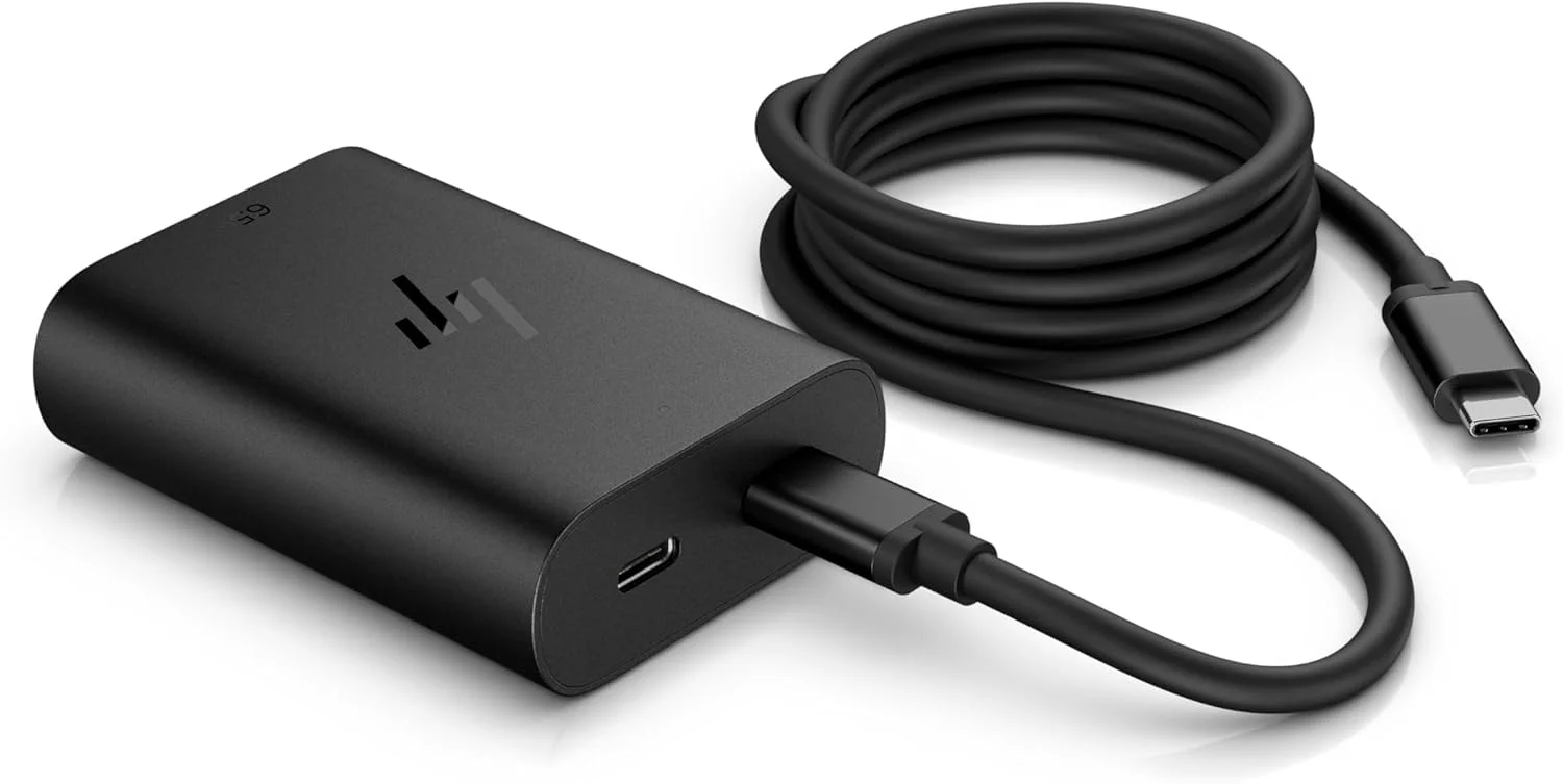 شارژر لپ تاپ 65 واتی HP USB-C GaN
