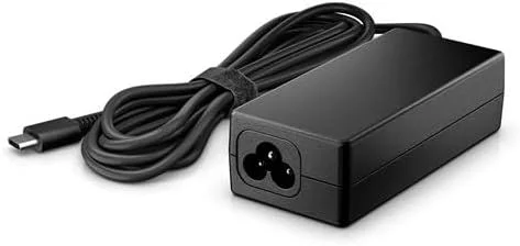 آداپتور AC یو اس بی-سی 45 واتی اچ پی، مشکی آداپتور AC یو اس بی-سی 45 واتی اچ پی، مشکی