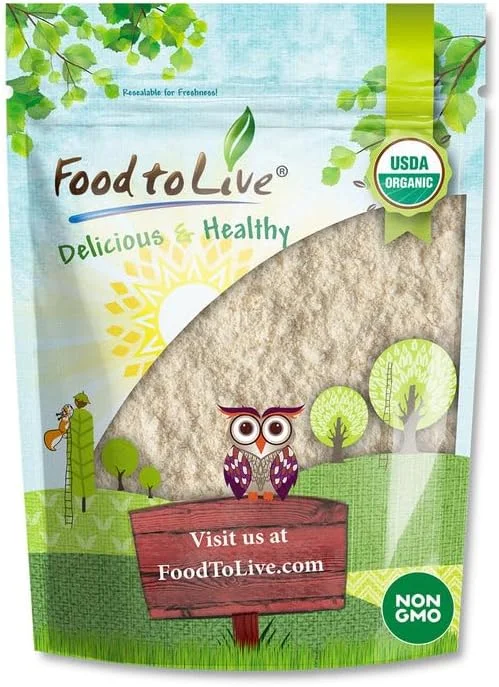 پودر پروتئین بادام ارگانیک فود تو لایو، 450 گرم - تک ماده، غیر تراریخته، بدون شکر افزوده، وگان، کوشر، عمده پودر پروتئین بادام ارگانیک فود تو لایو، 450 گرم - تک ماده، غیر تراریخته، بدون شکر افزوده، وگان، کوشر، عمده