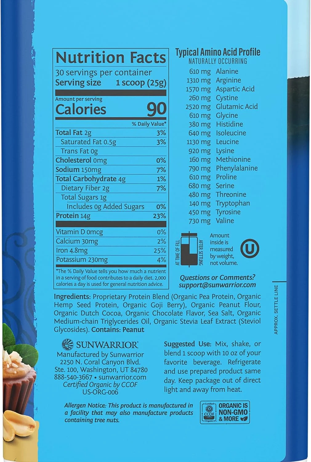 مجموعه پودر پروتئین گیاهی ارگانیک با طعم شکلات بادام زمینی و وانیل | بسته ویژه و تخفیف دار | پودر پروتئین ارگانیک وگان | فاقد سویا، لبنیات و گلوتن (90 سروینگ وانیل، 30 سروینگ شکلات بادام زمینی) مجموعه پودر پروتئین گیاهی ارگانیک با طعم شکلات بادام زمینی و وانیل | بسته ویژه و تخفیف دار | پودر پروتئین ارگانیک وگان | فاقد سویا، لبنیات و گلوتن (90 سروینگ وانیل، 30 سروینگ شکلات بادام زمینی)