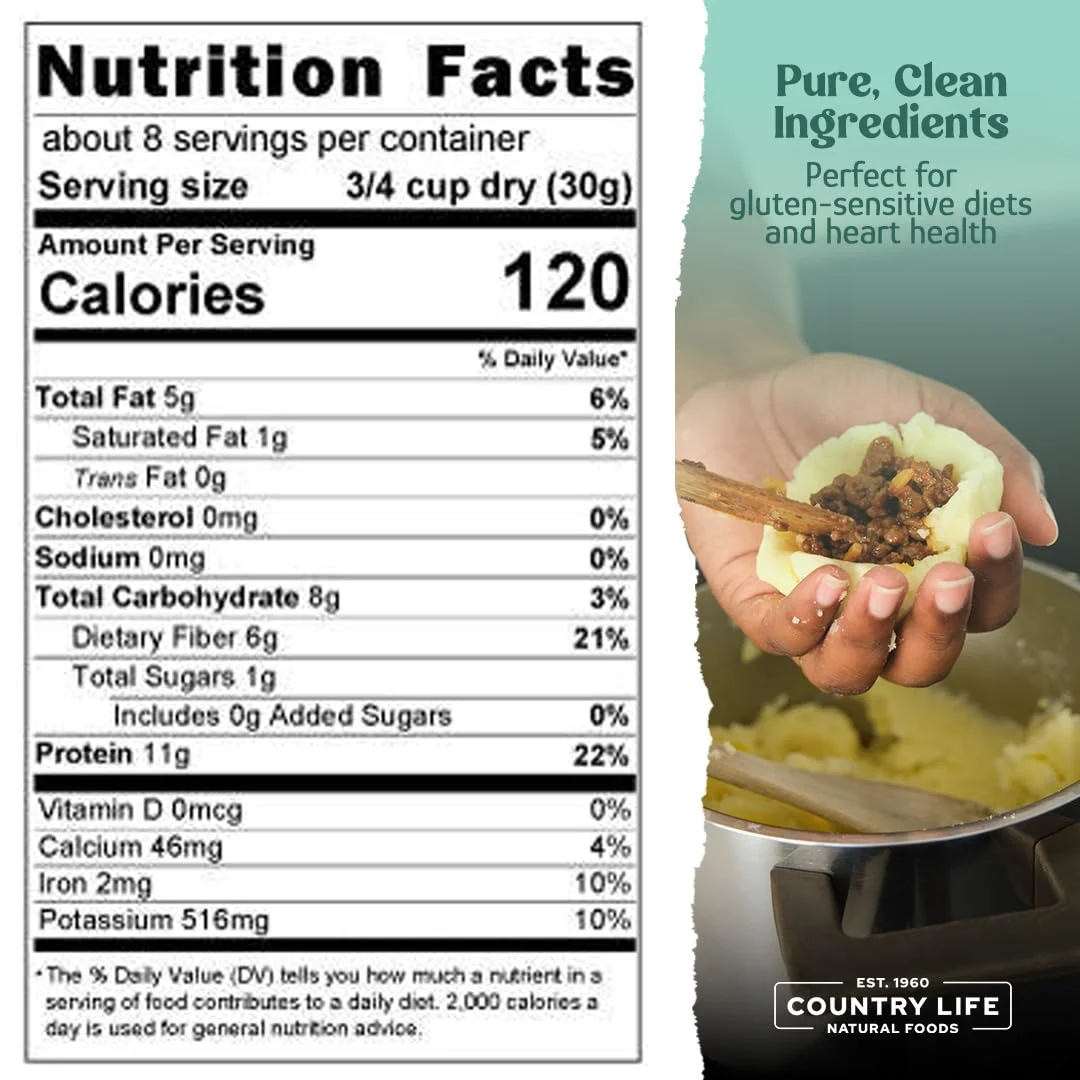 فرآورده سویای فرآوری نشده، جایگزین گوشت سویا، پروتئین بالا، بدون گلوتن، 1.3 کیلوگرم