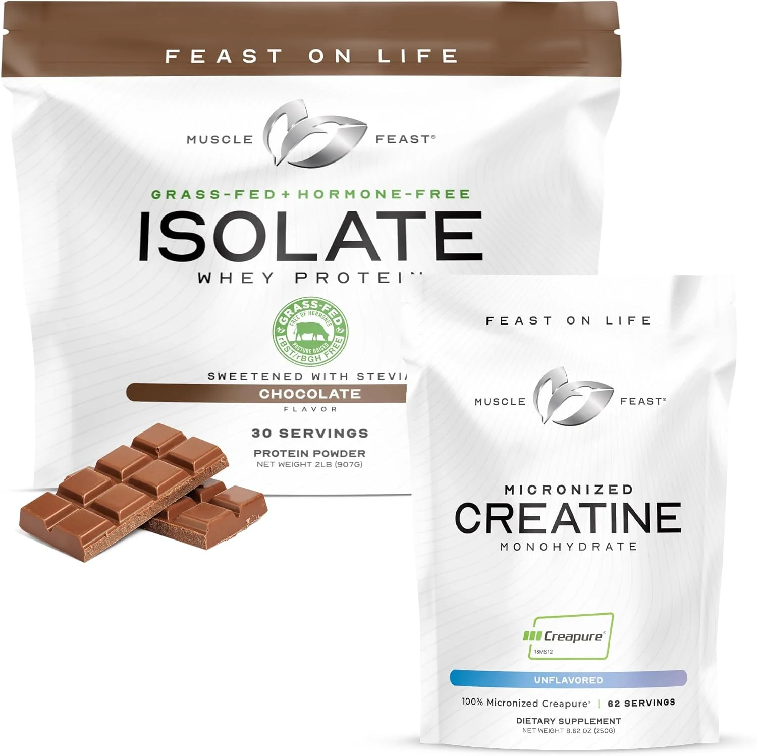 بسته غذایی ماسل فیست – پروتئین وی ایزوله (شکلاتی، ۹۰۰ گرم) + کراتین مونوهیدرات میکرونیزه (بدون طعم، ۲۵۰ گرم) – یک عدد از هر کدام بسته غذایی ماسل فیست – پروتئین وی ایزوله (شکلاتی، ۹۰۰ گرم) + کراتین مونوهیدرات میکرونیزه (بدون طعم، ۲۵۰ گرم) – یک عدد از هر کدام