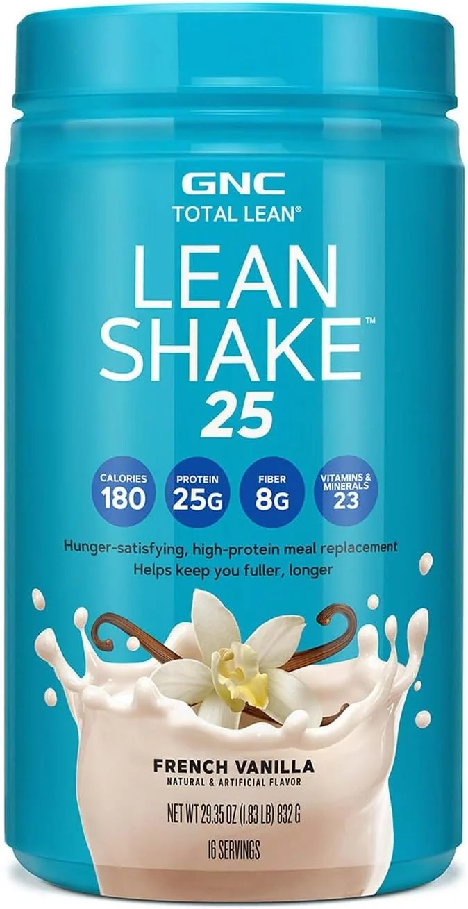 GNC Total Lean Lean Shake 25 - وانیل فرانسوی (16 سروینگ) GNC Total Lean Lean Shake 25 - وانیل فرانسوی (16 سروینگ)