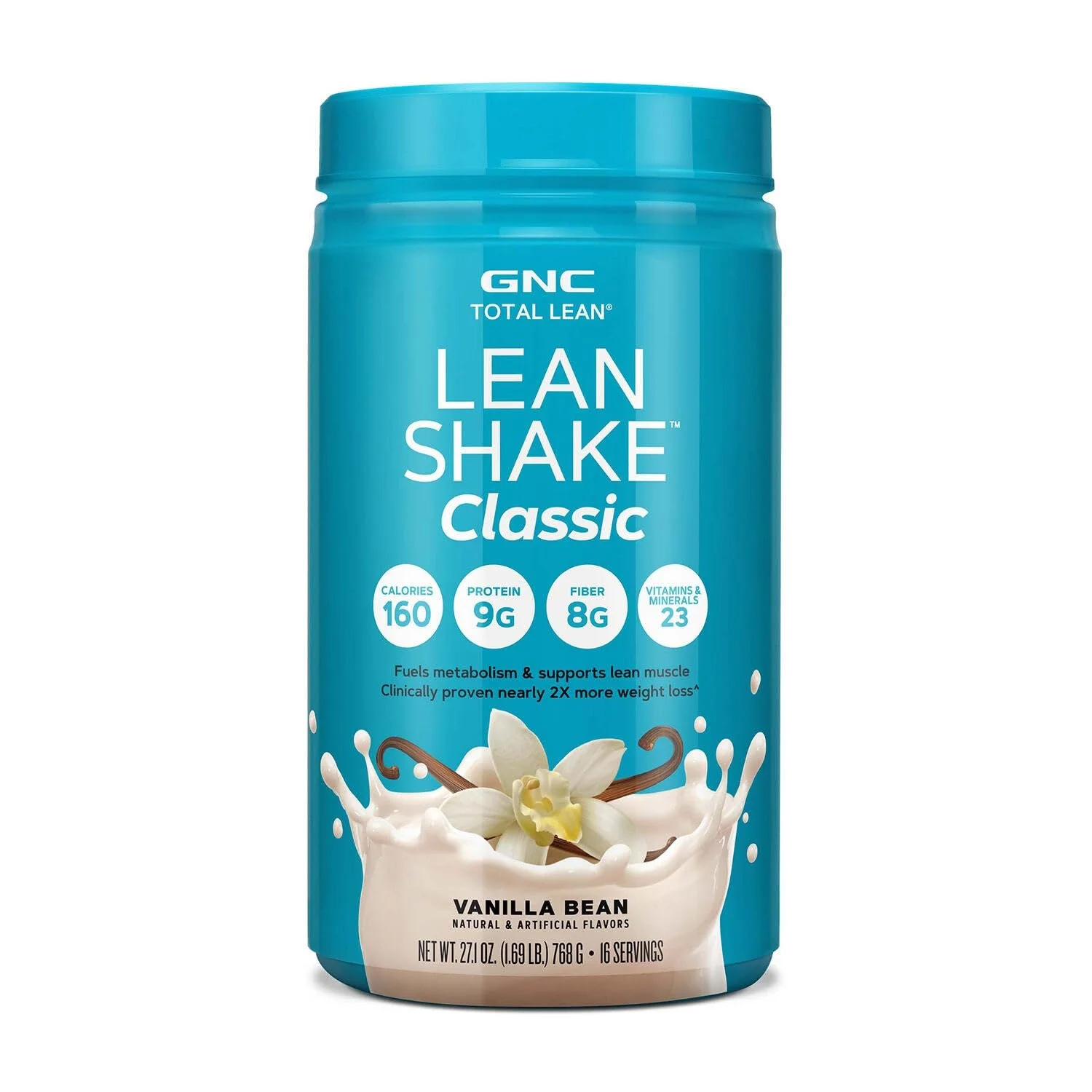 GNC Total Lean Lean Shake Classic - وانیل (16 سروینگ) GNC Total Lean Lean Shake Classic - وانیل (16 سروینگ)