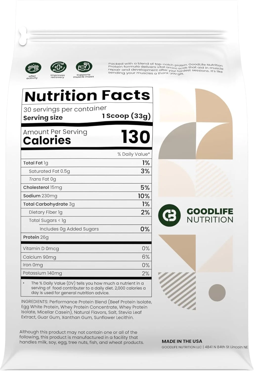 پودر پروتئین - 30 سروینگ - پروتئین از گوشت گاو - طعم وانیل پودر پروتئین - 30 سروینگ - پروتئین از گوشت گاو - طعم وانیل