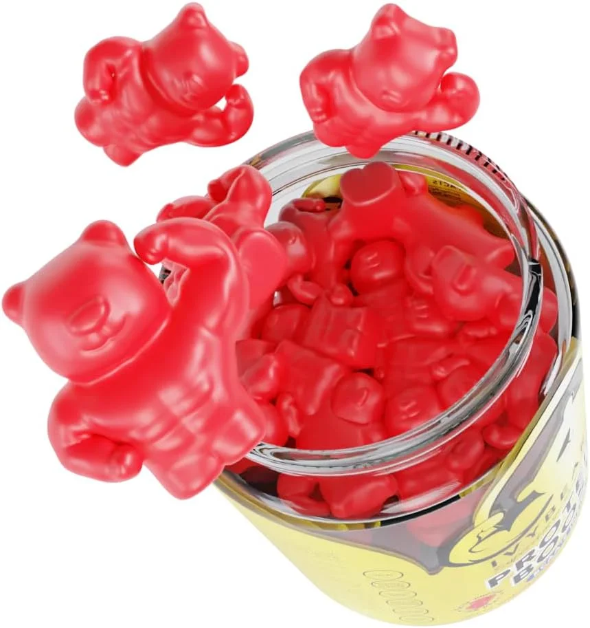 پاستیل های تقویت کننده پروتئین پریمیوم IvyBears® - برای آقایان و بانوان - 25 گرم پروتئین، فقط 100 کالری در هر وعده - با BCAA، کراتین مونوهیدرات، کافئین - 70 پاستیل، بسته 2.4 پوندی - عضله سازی و ریکاوری پاستیل های تقویت کننده پروتئین پریمیوم IvyBears® - برای آقایان و بانوان - 25 گرم پروتئین، فقط 100 کالری در هر وعده - با BCAA، کراتین مونوهیدرات، کافئین - 70 پاستیل، بسته 2.4 پوندی - عضله سازی و ریکاوری