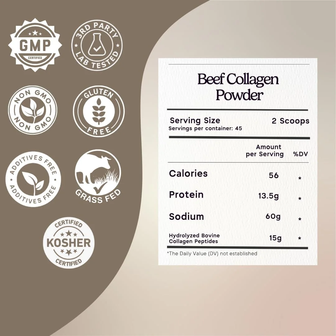 پپتیدهای کلاژن هیدرولیز شده از گاو تغذیه شده با علف Zen Principle، 680 گرم. پودر پروتئین ضد پیری برای مو، پوست و مفاصل سالم. مناسب برای رژیم پالئو، بدون GMO و گلوتن، تهیه شده از گاوهای پرورش یافته در مراتع. پپتیدهای کلاژن هیدرولیز شده از گاو تغذیه شده با علف Zen Principle، 680 گرم. پودر پروتئین ضد پیری برای مو، پوست و مفاصل سالم. مناسب برای رژیم پالئو، بدون GMO و گلوتن، تهیه شده از گاوهای پرورش یافته در مراتع.