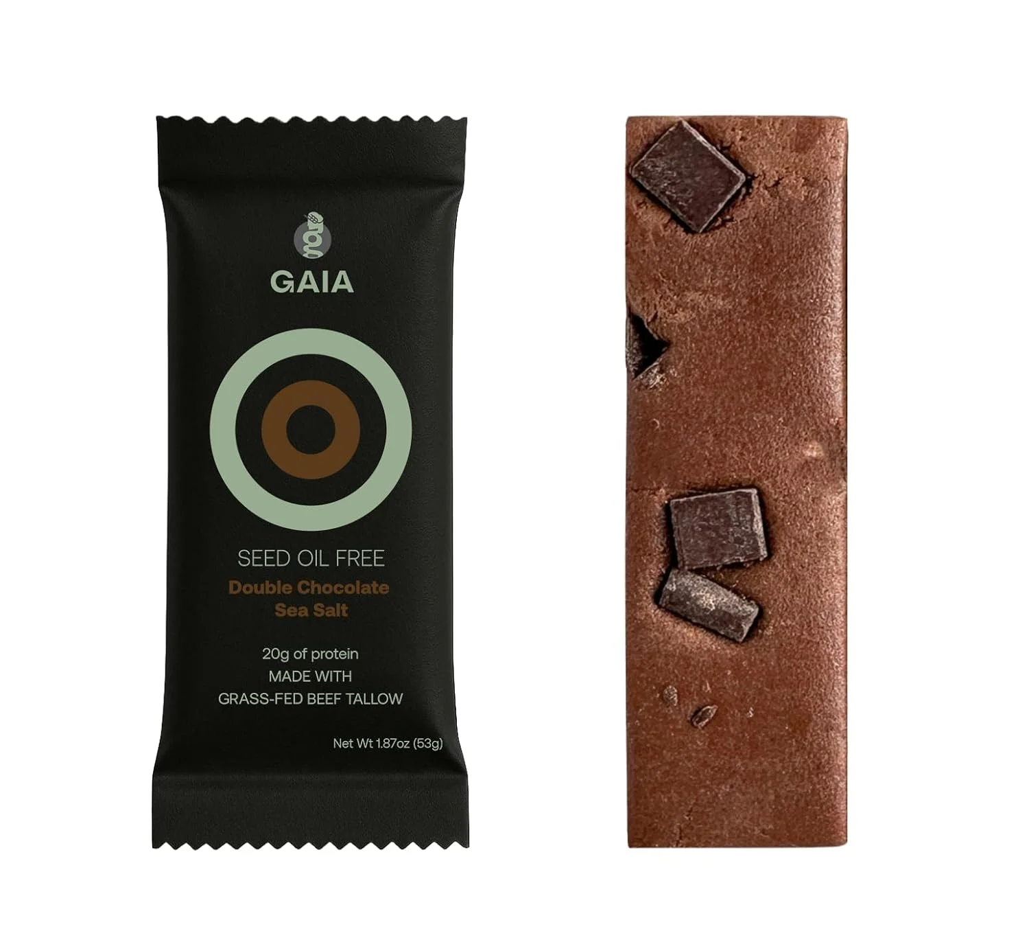 غذای گیاهی گایا، پروتئین بار، پروتئین بار شکلات تلخ و نمک دریایی، بسته 12 عددی | 20 گرم پروتئین | بدون روغن دانه | بدون سویا | پروتئین بالا غذای گیاهی گایا، پروتئین بار، پروتئین بار شکلات تلخ و نمک دریایی، بسته 12 عددی | 20 گرم پروتئین | بدون روغن دانه | بدون سویا | پروتئین بالا