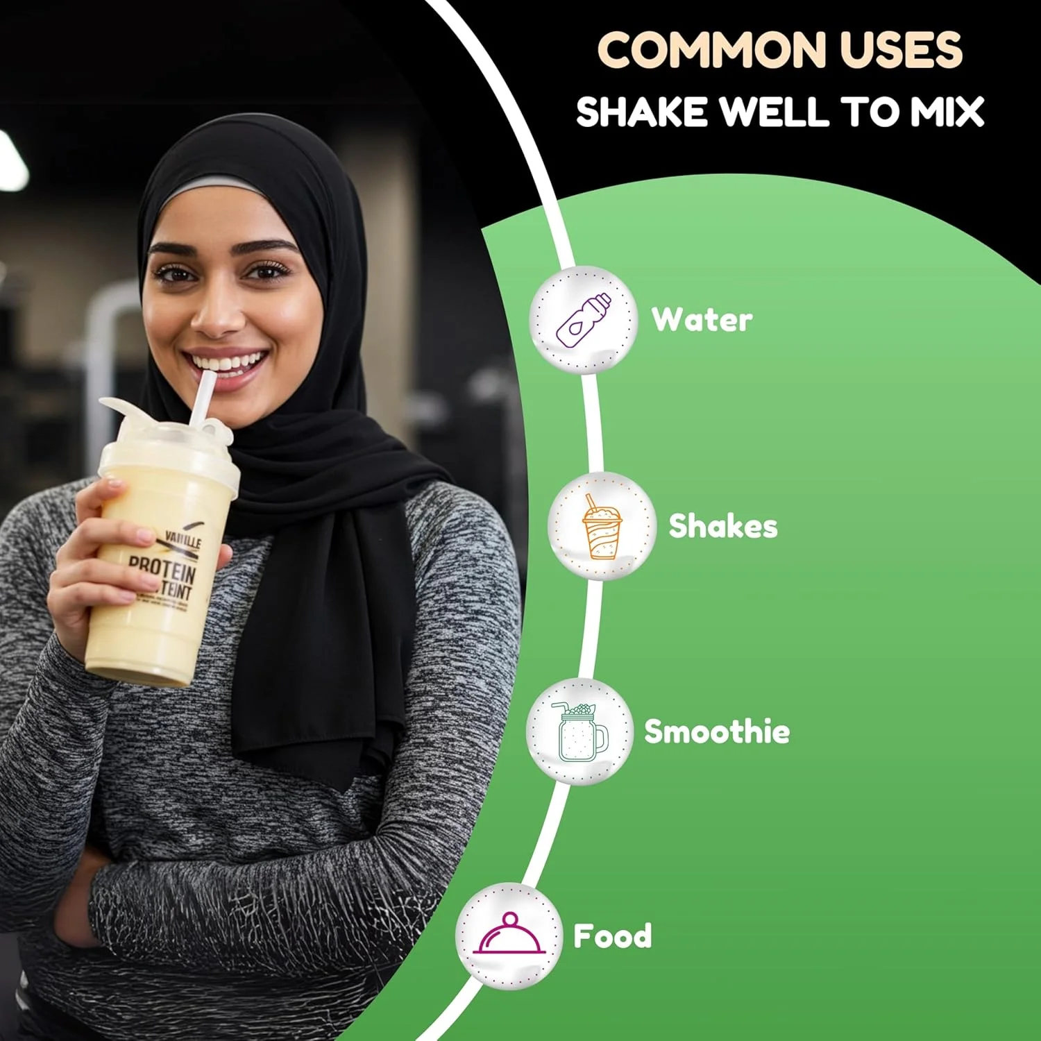 پودر پروتئین وی حلال با طعم وانیل خامهای و خوشمزه شیفا نوتریشن، 2 پوند | 26 گرم پروتئین، 5500 میلیگرم BCAA و 460 میلیگرم گلوتامین | برای ریکاوری و عضلات بدون چربی | بدون گلوتن | غیر GMO | مناسب برای کتو پودر پروتئین وی حلال با طعم وانیل خامهای و خوشمزه شیفا نوتریشن، 2 پوند | 26 گرم پروتئین، 5500 میلیگرم BCAA و 460 میلیگرم گلوتامین | برای ریکاوری و عضلات بدون چربی | بدون گلوتن | غیر GMO | مناسب برای کتو