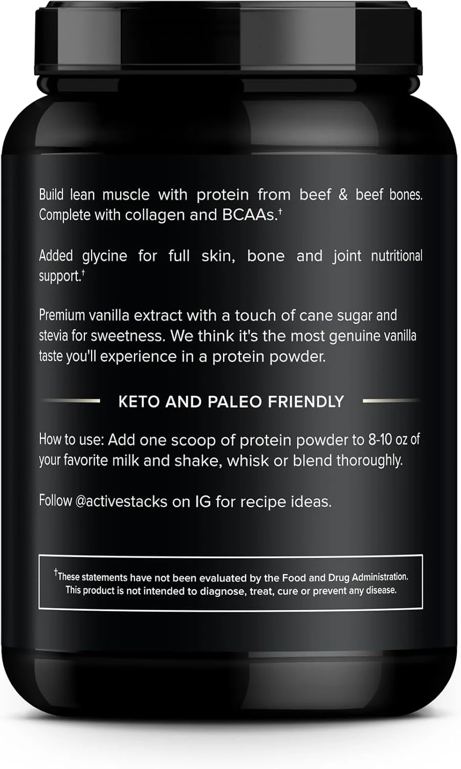 پودر پروتئین گوشت گاو، وانیلی - بدون لبنیات با کلاژن طبیعی برای رژیم های کتو، پالئو، آب قلم و کم کربوهیدرات، 900 گرم پودر پروتئین گوشت گاو، وانیلی - بدون لبنیات با کلاژن طبیعی برای رژیم های کتو، پالئو، آب قلم و کم کربوهیدرات، 900 گرم