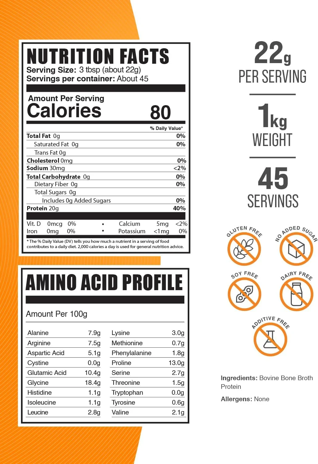 پودر پروتئین آب قلم گاو BulkSupplements.com - پروتئین آب قلم گاوی، پودر پروتئین بدون لاکتوز - بدون لبنیات و بدون گلوتن، 22 گرم در هر وعده، 1 کیلوگرم (2.2 پوند) (بسته 1 عددی) پودر پروتئین آب قلم گاو BulkSupplements.com - پروتئین آب قلم گاوی، پودر پروتئین بدون لاکتوز - بدون لبنیات و بدون گلوتن، 22 گرم در هر وعده، 1 کیلوگرم (2.2 پوند) (بسته 1 عددی)