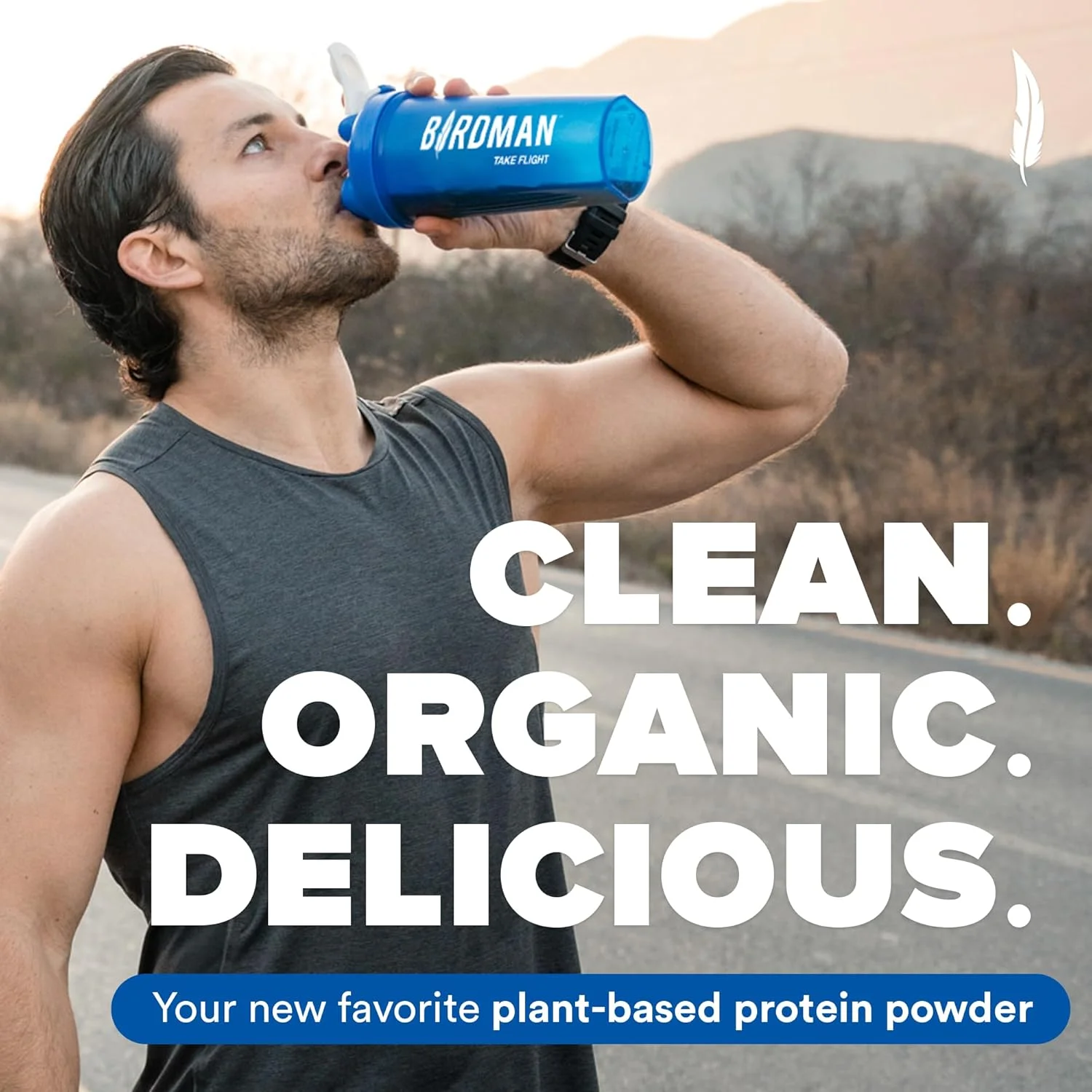 پودر پروتئین گیاهی فالکون BIRDMAN، ارگانیک، بدون شکر و استویا، پروتئین گیاهی، کم کربوهیدرات، بدون لبنیات، کتو، پروتئین غیر وی، پروبیوتیک، پروتئین نخود فرنگی | طعم وانیل - 37 سروینگ - 2.64 پوند پودر پروتئین گیاهی فالکون BIRDMAN، ارگانیک، بدون شکر و استویا، پروتئین گیاهی، کم کربوهیدرات، بدون لبنیات، کتو، پروتئین غیر وی، پروبیوتیک، پروتئین نخود فرنگی | طعم وانیل - 37 سروینگ - 2.64 پوند