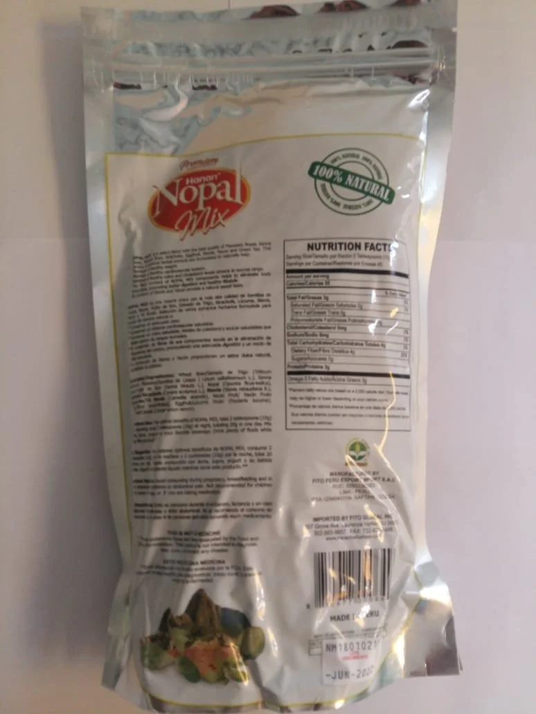 مخلوط 𝐍𝗼𝐩𝐚𝐥 𝐌𝗶𝘅 تخم کتان پلاس لاغری | 100% طبیعی با فیبر بالا | 454 گرم | کنترل وزن، کمک طبیعی به پاکسازی روده بزرگ، بهبود هضم و افزایش انرژی