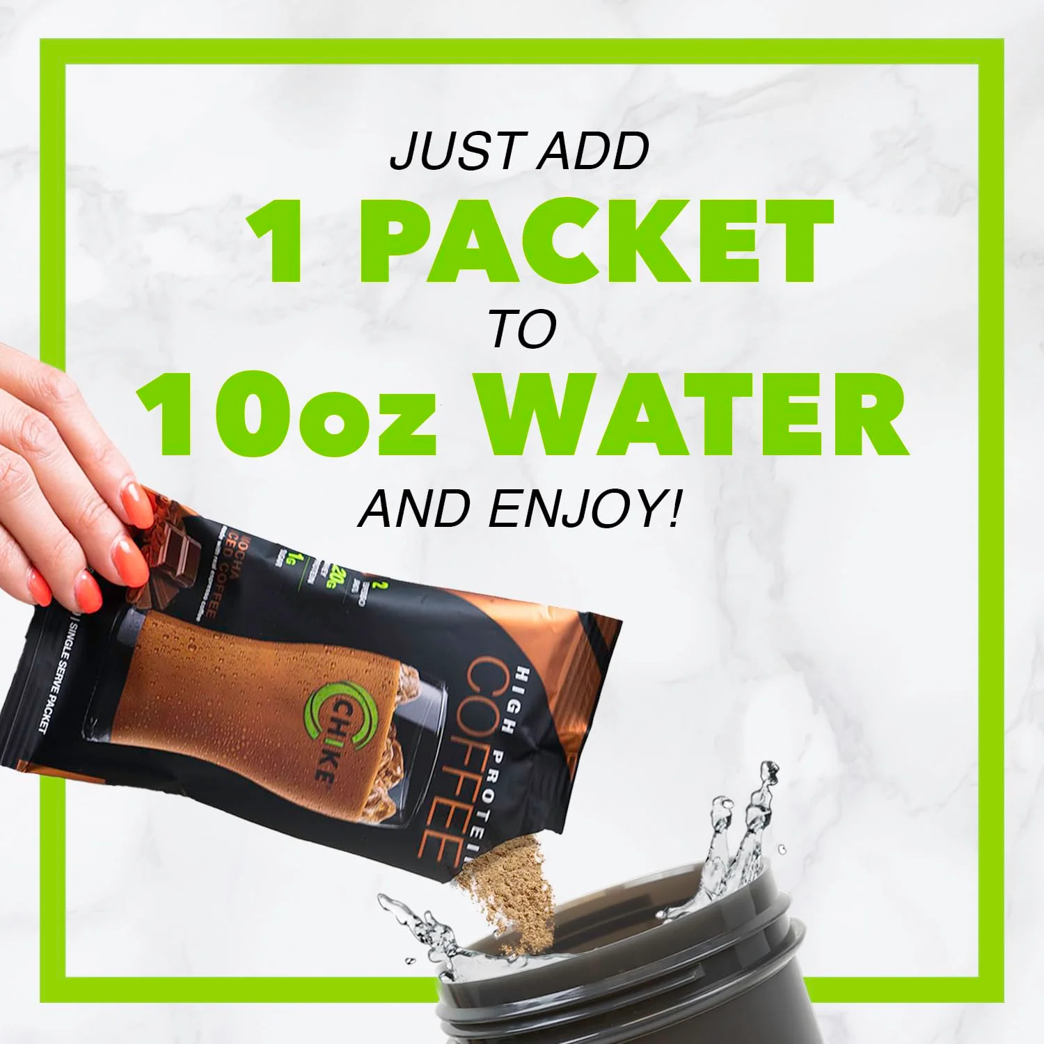 قهوه سرد پروتئینی چیکه با شیرین کننده طبیعی، 20 گرم پروتئین، 2 شات اسپرسو، غیر تراریخته، مناسب کتو و بدون گلوتن، 6 بسته تک نفره قهوه سرد پروتئینی چیکه با شیرین کننده طبیعی، 20 گرم پروتئین، 2 شات اسپرسو، غیر تراریخته، مناسب کتو و بدون گلوتن، 6 بسته تک نفره