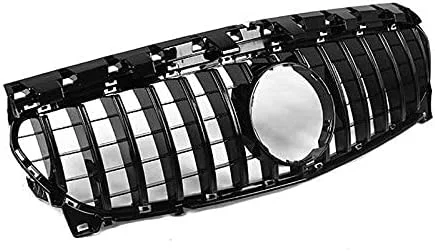 توری جلو پنجره سپر مناسب برای W117 کلاس CLA CLA180 CLA200 CLA250 CLA45 AMG مدل 2013-2016 (مشکی)