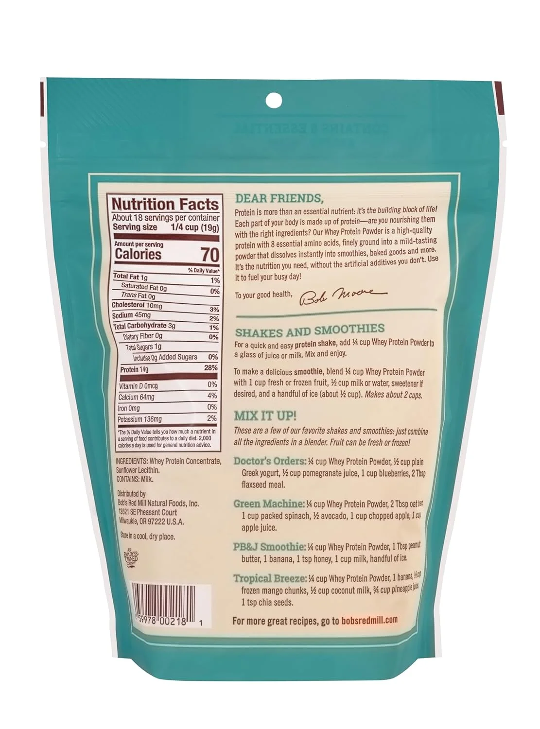 پودر پروتئین وی کنسانتره بابز رد میل، 340 گرم (بسته 4 عددی) - مناسب برای کتو، کوشر پودر پروتئین وی کنسانتره بابز رد میل، 340 گرم (بسته 4 عددی) - مناسب برای کتو، کوشر