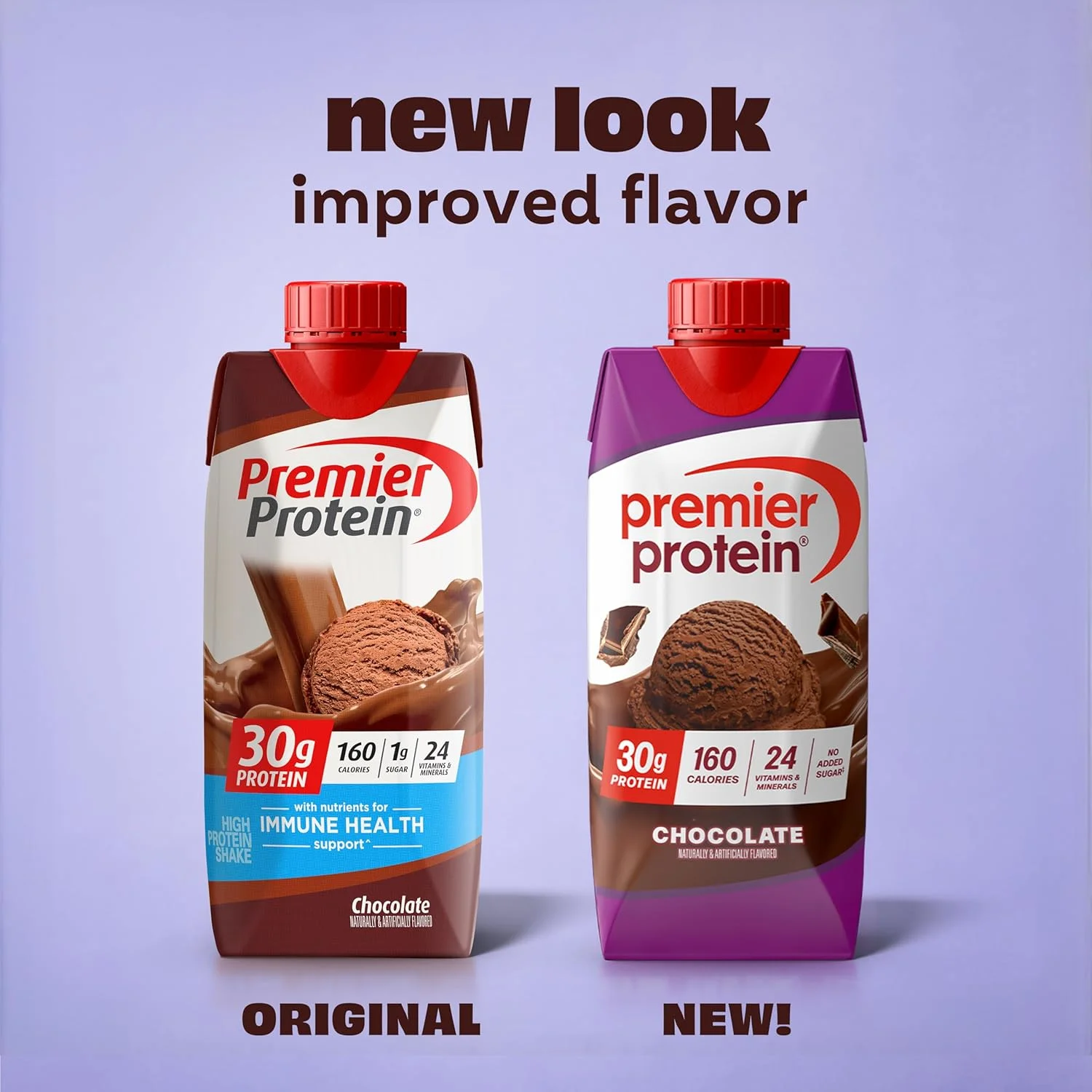 نوشیدنی پروتئینی پریمیر، شکلاتی، 30 گرم پروتئین، بدون شکر افزوده، 24 ویتامین و مواد معدنی برای حمایت از سلامت سیستم ایمنی، 330 میلی لیتر، بسته 4 عددی (بسته بندی ممکن است متفاوت باشد) نوشیدنی پروتئینی پریمیر، شکلاتی، 30 گرم پروتئین، بدون شکر افزوده، 24 ویتامین و مواد معدنی برای حمایت از سلامت سیستم ایمنی، 330 میلی لیتر، بسته 4 عددی (بسته بندی ممکن است متفاوت باشد)