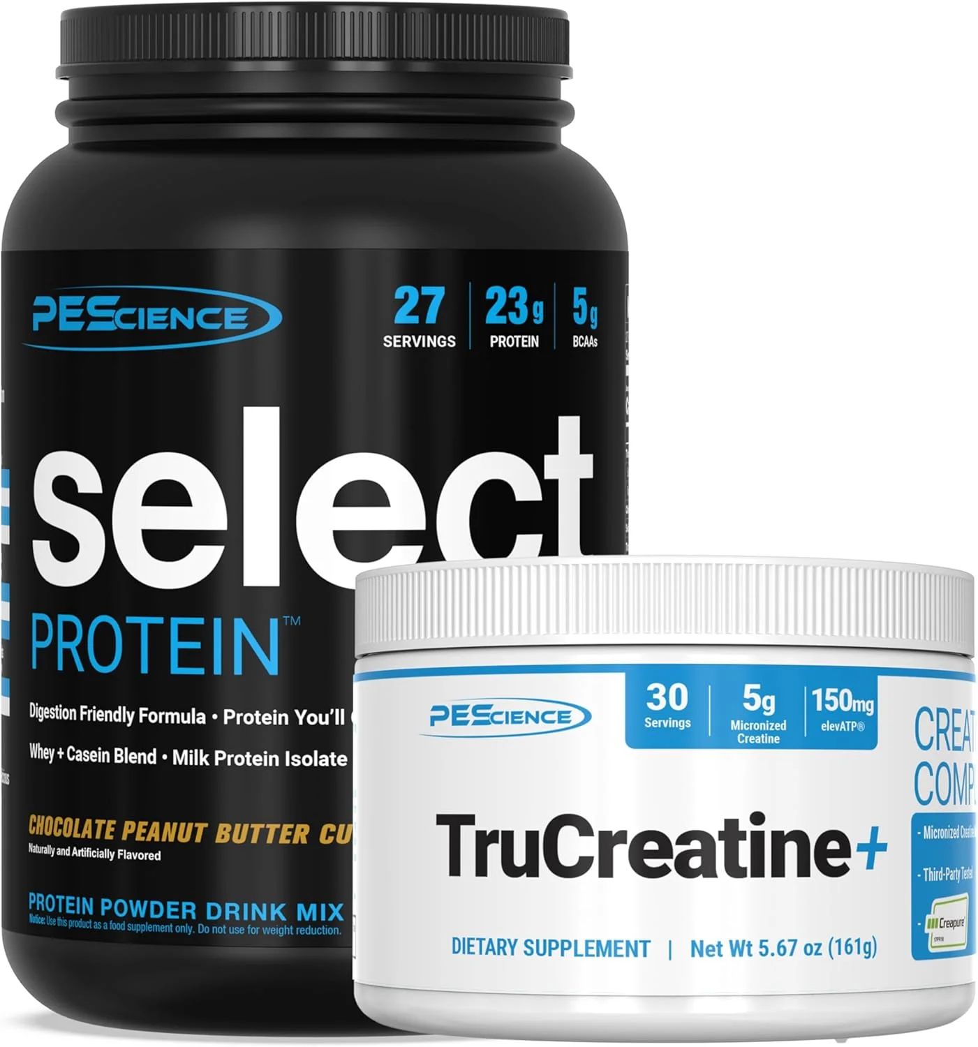 مجموعه افزایش حجم عضلانی PEScience – پودر پروتئین وی + کازئین کم کربوهیدرات Select و کراتین مونوهیدرات Creapure TruCreatine+ – رشد عضلات، ریکاوری و قدرت – طعم کره بادام زمینی فنجانی، 27 سروینگ + 30 سروینگ مجموعه افزایش حجم عضلانی PEScience – پودر پروتئین وی + کازئین کم کربوهیدرات Select و کراتین مونوهیدرات Creapure TruCreatine+ – رشد عضلات، ریکاوری و قدرت – طعم کره بادام زمینی فنجانی، 27 سروینگ + 30 سروینگ