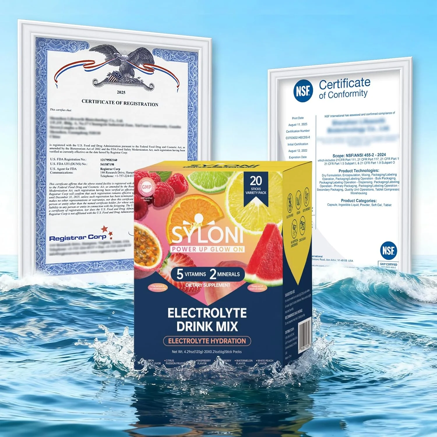 پودر الکترولیت، بسته متنوع آزمایشی (20 عدد)، پودر نوشیدنی الکترولیتی بدون شکر حاوی 7 ویتامین و الکترولیت، مناسب برای کتو، وگان، بدون گلوتن