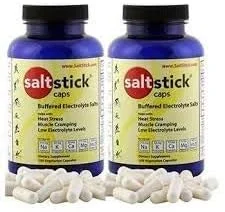 کپسول های جایگزین الکترولیت SaltStick، ۱۰۰ عدد (۲۰۰ کپسول) (بسته بندی ممکن است متفاوت باشد)