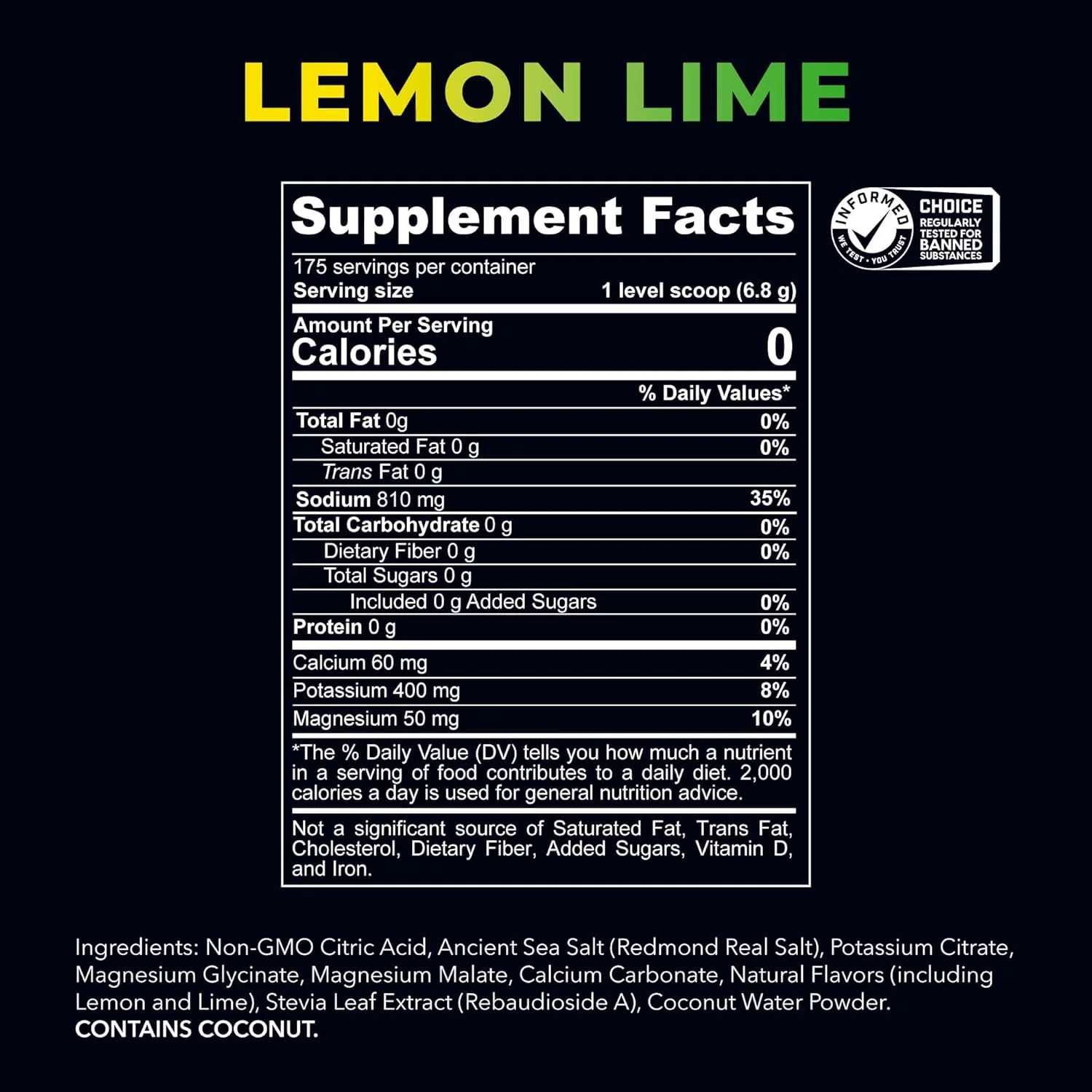 پودر الکترولیت آبرسان رِدْموند ری-لایت، بسته بزرگ 175 سروینگ/لیمو ترش