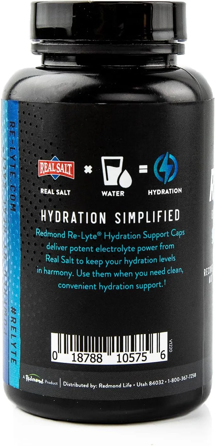 کپسول های پشتیبانی از هیدراتاسیون رِدْموند ری-لایت، 120 عدد