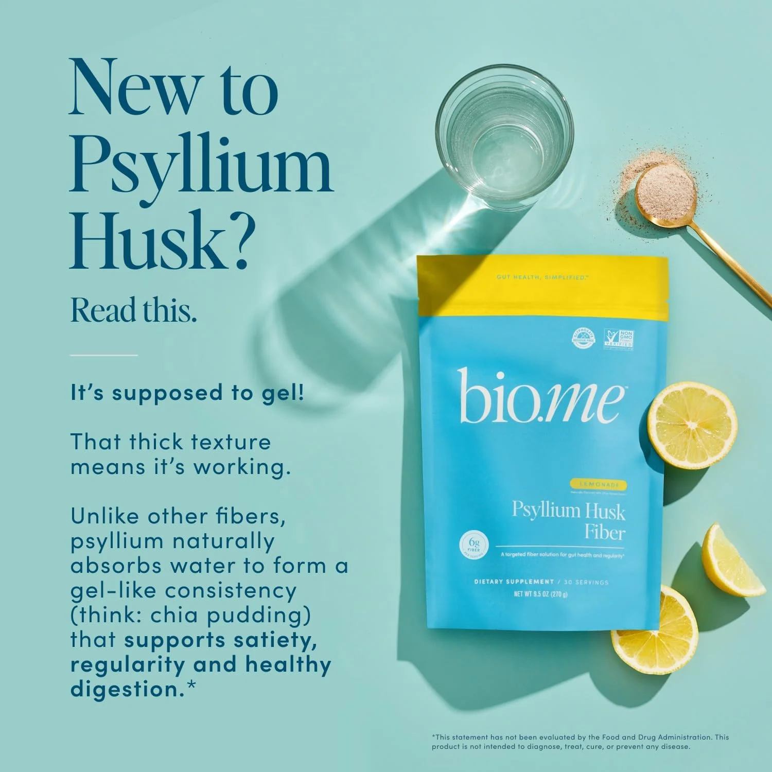 پودر فیبر پسیلیوم (6 گرم در هر وعده) برای سلامت دستگاه گوارش و رفع نفخ، پودر فیبر نامحلول و محلول پریبیوتیک با طعم لیموناد بدون شکر، مکمل غیر تراریخته، بدون گلوتن - 30 وعده پودر فیبر پسیلیوم (6 گرم در هر وعده) برای سلامت دستگاه گوارش و رفع نفخ، پودر فیبر نامحلول و محلول پریبیوتیک با طعم لیموناد بدون شکر، مکمل غیر تراریخته، بدون گلوتن - 30 وعده