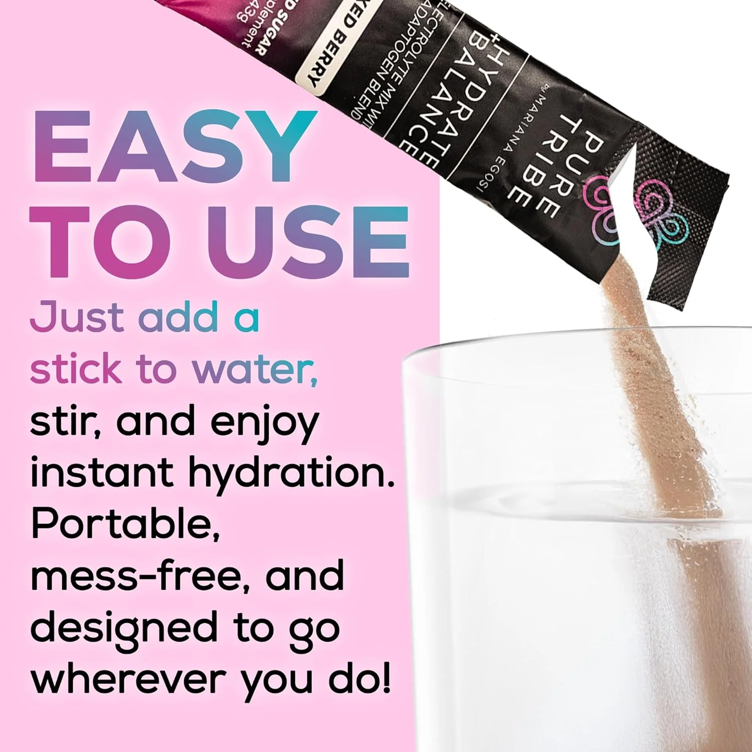 پودر الکترولیت - نوشیدنی پودری بدون شکر برای آبرسانی غنی شده با 6 ویتامین B و مواد معدنی - نوشیدنی انرژی زا برای حمایت از عضلات و خلق و خو - طعم میکس بری - 30 سروینگ