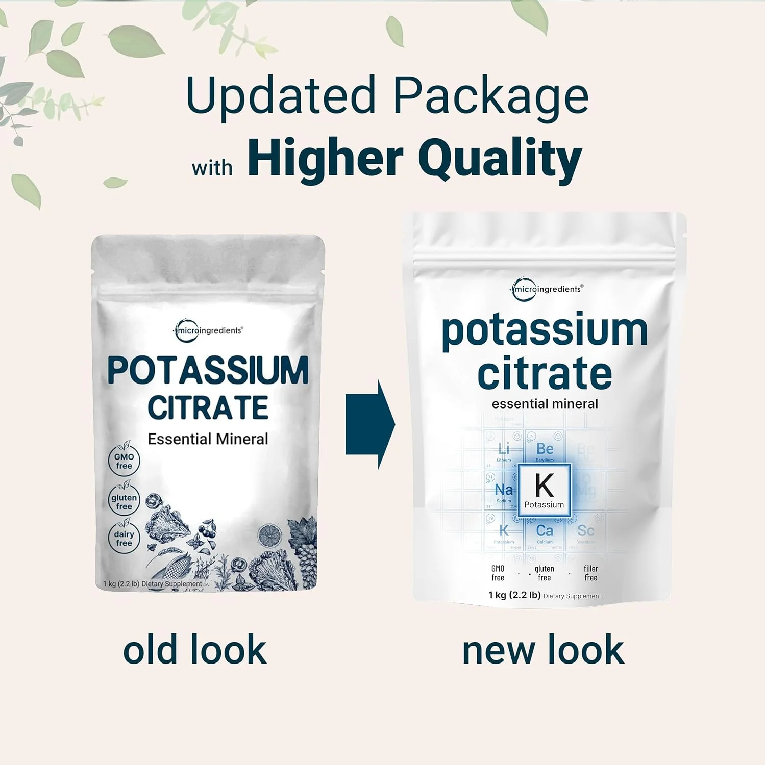 پودر سیترات پتاسیم، ۱ کیلوگرم | مکمل الکترولیتی آبرسانی ضروری | پشتیبانی از تعادل مواد معدنی، سلامت قلب، مفاصل و سیستم ایمنی | مناسب برای گیاهخواران