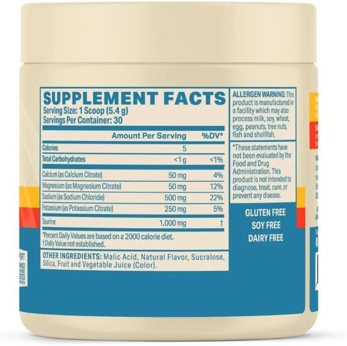 پودر نمک + الکترولیت های تمرینی پودیوم نوتریشن، تمشک آبی، آبرسانی بعد از تمرین و پشتیبانی از ریکاوری عضلات، نوشیدنی الکترولیت، منیزیم، پتاسیم، کلسیم و نمک های سدیم، 30 سروینگ