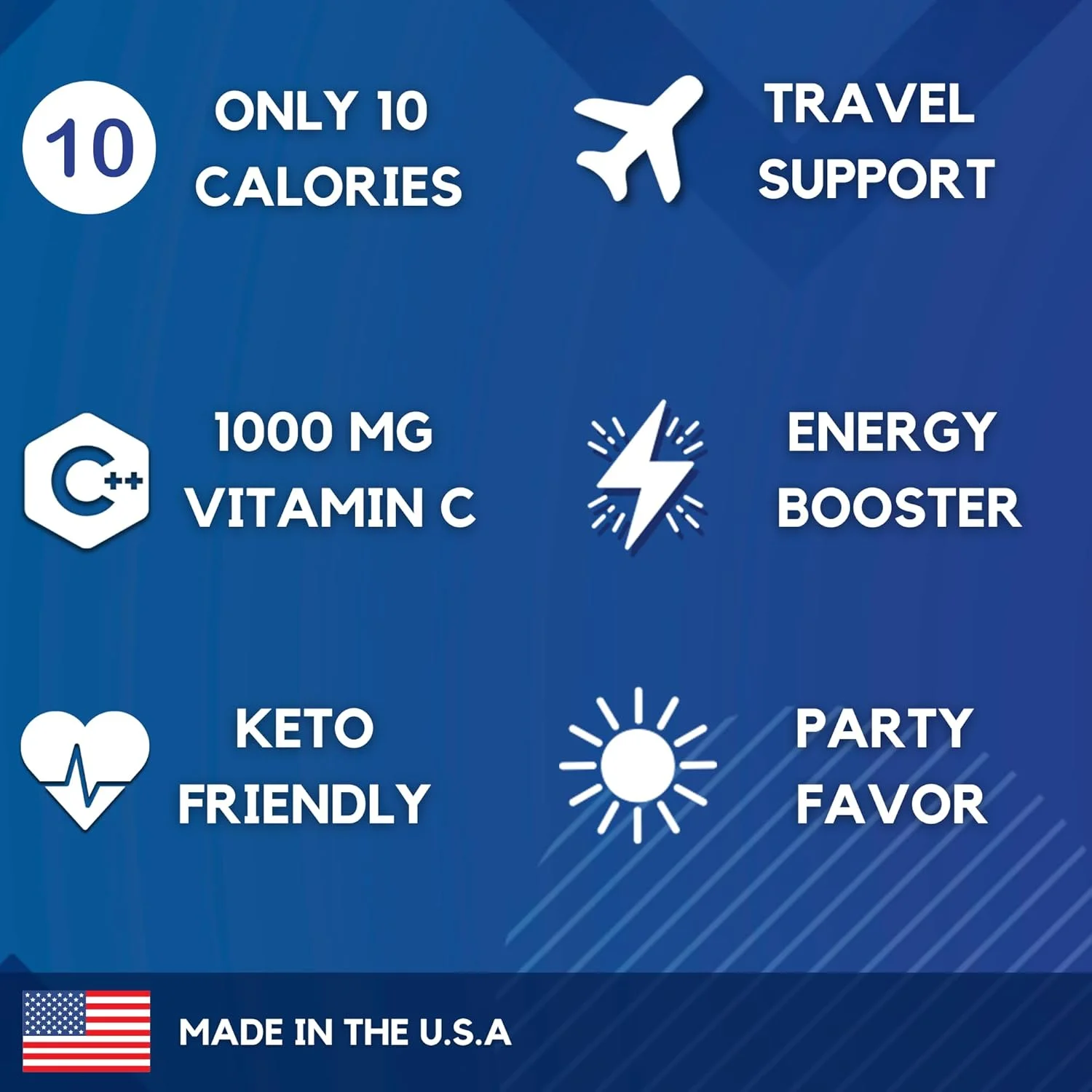 پودر مخلوط نوشیدنی الکترولیت HydroMATE، تسریع کننده آبرسانی، کم شکر، مناسب مهمانی ها برای ریکاوری سریع، ویتامین C به همراه کافئین، بسته متنوع - 30 عدد