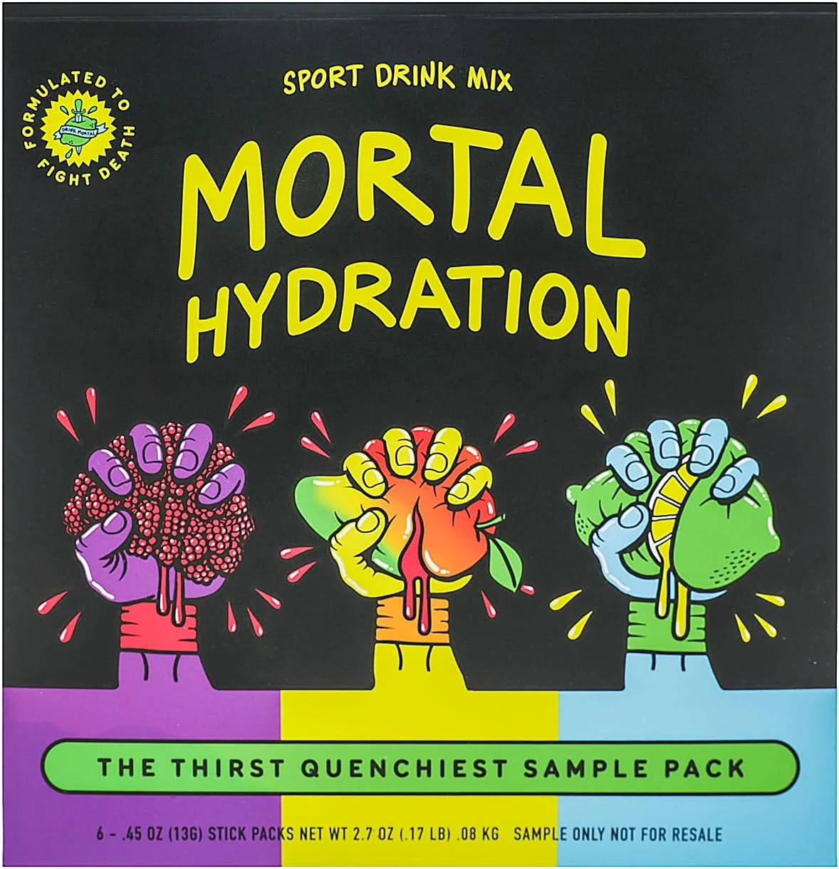 پک نمونه – مخلوط نوشیدنی الکترولیت قوی | 6 طعم | سدیم قابل تنظیم 450–920 میلی گرم | آبرسانی تمیز و کم کربوهیدرات برای دوچرخه سواری، دویدن، تمرینات استقامتی و آبرسانی روزمره