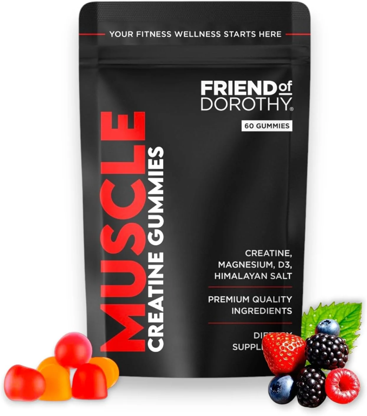 پاستیل کراتین - بدون شکر - کراتین مونوهیدرات جویدنی با الکترولیت ها، منیزیم و ویتامین D3 - پشتیبانی از هیدراتاسیون و ریکاوری، مکمل ورزشی و تمرینی - 60 پاستیل پاستیل کراتین - بدون شکر - کراتین مونوهیدرات جویدنی با الکترولیت ها، منیزیم و ویتامین D3 - پشتیبانی از هیدراتاسیون و ریکاوری، مکمل ورزشی و تمرینی - 60 پاستیل