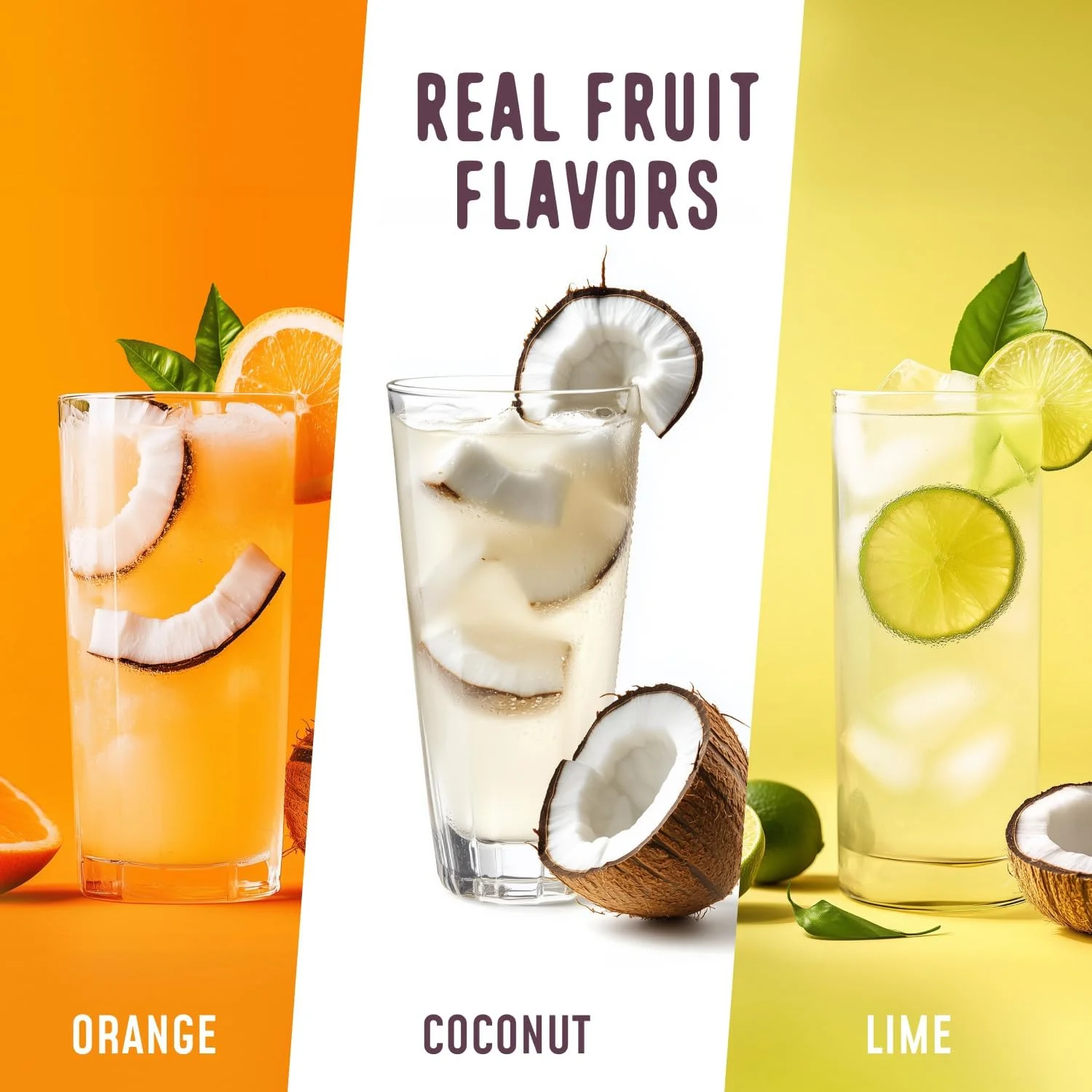 پک متنوع پودر نوشیدنی نارگیل FlavCity Anytime Essential - بسته های مخلوط نوشیدنی پودری با کلاژن و آب نارگیل - بسته های طعم دهنده آب در 3 طعم - کلاژن، فیبر و الکترولیت ها (30 بسته چوبی) پک متنوع پودر نوشیدنی نارگیل FlavCity Anytime Essential - بسته های مخلوط نوشیدنی پودری با کلاژن و آب نارگیل - بسته های طعم دهنده آب در 3 طعم - کلاژن، فیبر و الکترولیت ها (30 بسته چوبی)