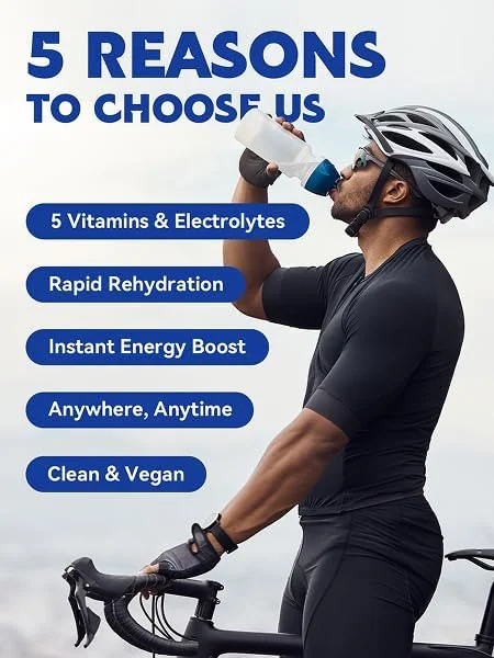 پودر الکترولیت - بسته های آبرسان، بسته های آبرسانی روزانه مایع برای رفع کم آبی و آبرسانی قابل حمل، مخلوط نوشیدنی الکترولیت وگان/غیر GMO (لیمو ترش 30 بسته) پودر الکترولیت - بسته های آبرسان، بسته های آبرسانی روزانه مایع برای رفع کم آبی و آبرسانی قابل حمل، مخلوط نوشیدنی الکترولیت وگان/غیر GMO (لیمو ترش 30 بسته)